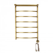 Электрический полотенцесушитель Domoterm Калипсо сп П7 500х800 ER с полкой бронза