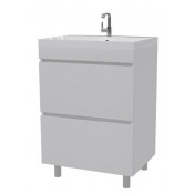 Тумба под раковину Stella Polar Памелла SP-00000612 60 напольная белый