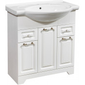 Тумба под раковину Stella Polar Кармела SP-00001163 75 напольная ольха белая