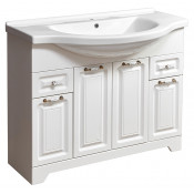 Тумба под раковину Stella Polar Кармела SP-00001149 105 напольная ольха белая