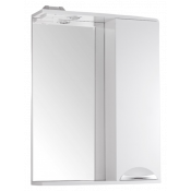 Зеркальный шкаф Stella Polar Жаклин SP-00000067 55 с подсветкой белый