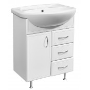 Тумба под раковину Stella Polar Концепт SP-00000755 65 напольная белый