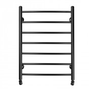 Полотенцесушитель водяной Domoterm Калипсо П7 500x700 ЧРН черный матовый