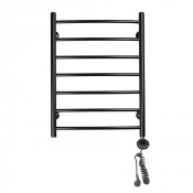 Электрический полотенцесушитель Domoterm Калипсо П7 500x700 ER черный