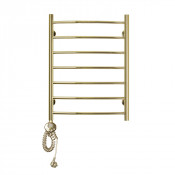 Электрический полотенцесушитель Domoterm Калипсо П7 500x700 EL золото