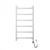 Полотенцесушитель электрический Domoterm Квадро Плюс П6 400х800 ER хром