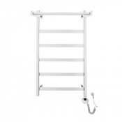 Полотенцесушитель электрический Domoterm Квадро Плюс с полкой П6 400х800 ER хром