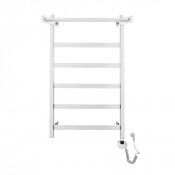 Полотенцесушитель электрический Domoterm Квадро Плюс с полкой П6 500х800 ER хром