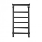 Полотенцесушитель водяной Domoterm Квадро Плюс с Полкой П6 400x800 черный