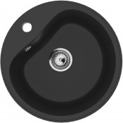 Кухонная мойка Ulgran U-100-344 ультра-черный матовый