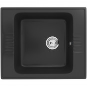 Кухонная мойка Ulgran U-204-344 ультра-черный матовый