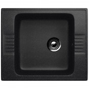 Кухонная мойка Ulgran U-204-308 черный матовый