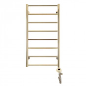 Полотенцесушитель электрический Domoterm Медея П8 400x800 ER золото