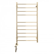 Полотенцесушитель электрический Domoterm Медея П10 500x1000 EL золото