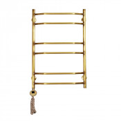 Электрический полотенцесушитель Domoterm Лаура П6 600x800 EL бронза