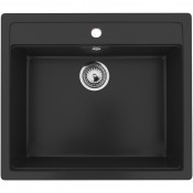 Кухонная мойка Ulgran Classic U-104-344 ультра-черный