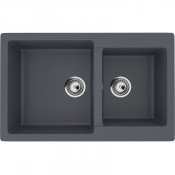 Кухонная мойка Ulgran U-505-343 антрацит матовый