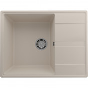 Кухонная мойка Ulgran Quartz Prima 650-02 лен матовый