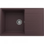 Кухонная мойка Ulgran Quartz Prima 780-06 трюфель матовый
