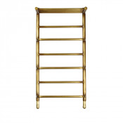 Полотенцесушитель водяной Domoterm Орфей с полкой П7 400X800 АБР античная бронза