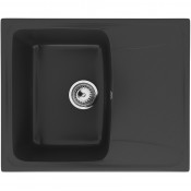 Кухонная мойка Ulgran U-201-344 ультра-черный матовый