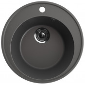 Кухонная мойка Ulgran Quartz Nora 485-09 мокрый асфальт