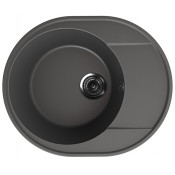 Кухонная мойка Ulgran Quartz Nora 585-09 мокрый асфальт