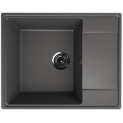 Кухонная мойка Ulgran Quartz Prima 605-09 мокрый асфальт