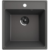 Кухонная мойка Ulgran Quartz Forte 460-09 мокрый асфальт