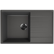 Кухонная мойка Ulgran Quartz Prima 780-09 мокрый асфальт