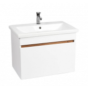 Тумба под раковину Viant Мальта VMAL70CO-T1YP подвесная дуб вотан/белый