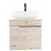 Тумба под раковину Viant Куба VKUB57NV-T1STP подвесная винтаж