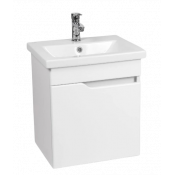 Тумба под раковину Viant Куба VKUB50CO-T1STP подвесная белый