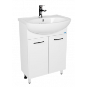 Тумба под раковину Viant Милан VMIL60ER-T2ST напольная белый