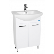 Тумба под раковину Viant Милан VMIL60BA-T2ST напольная белый