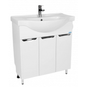 Тумба под раковину Viant Лима VLIM80ER-T3ST напольная белый