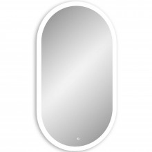 Зеркало Континент Delight ЗЛП458 55х100 с подсветкой белый