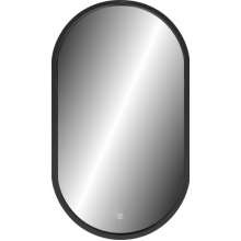 Зеркало Континент Prime ЗЛП2199 45х80 с подсветкой черный