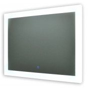 Зеркало Континент Relax ЗЛП32 80х60 с подсветкой белый