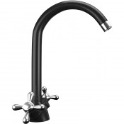 Смеситель для кухни Ulgran Classic U-012-344 ультра-черный