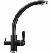 Смеситель для кухни Ulgran Classic U-017-344 ультра-черный