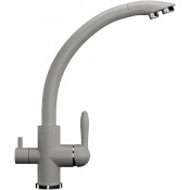 Смеситель для кухни Ulgran Classic U-017-310 серый