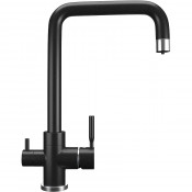 Смеситель для кухни Ulgran Classic U-019-344 ультра-черный