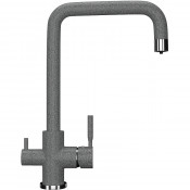 Смеситель для кухни Ulgran Classic U-019-309 темно-серый