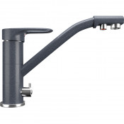 Смеситель для кухни Ulgran Classic U-010-343 антрацит