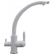 Смеситель для кухни Ulgran Quartz UQ-017-04 платина