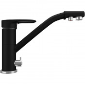 Смеситель для кухни Ulgran Quartz UQ-010-07 уголь