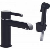 Смеситель для раковины Haiba HB12805-7 черный матовый