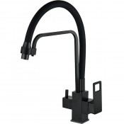 Смеситель для кухни Haiba HB76615-7 черный матовый