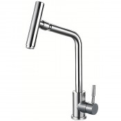 Смеситель для кухни Haiba HB73304-1 сталь